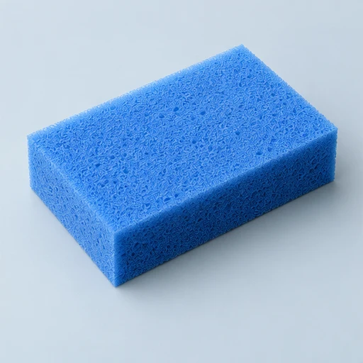 Rubber cleaning sponge