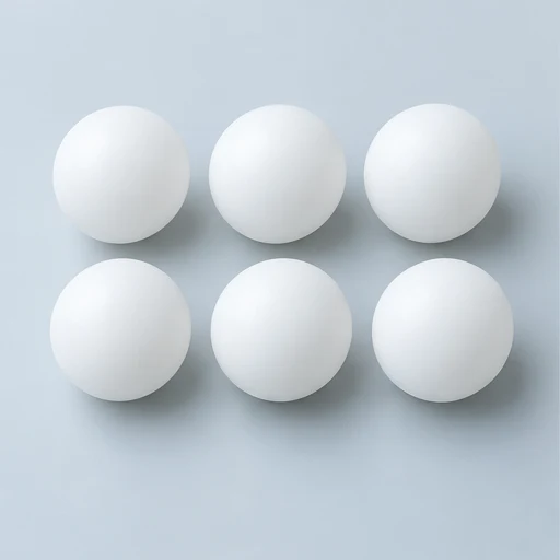 Practice ball six-pack